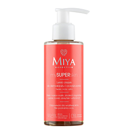 Miya Mysuperskin Olio Leggero per Struccare e Detergere Viso, Occhi e Labbra 140 ml