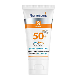 Pharmaceris S Bezpieczny krem ochronny do twarzy dla dzieci SPF50+ 