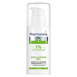 Pharmaceris T Sebo-Almond Peel Krem na noc z 5% kwasem migdałowym