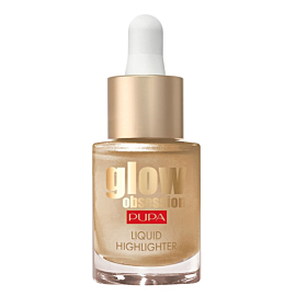 Pupa Glow Obsession Rozświetlacz w płynie Metallic Effect 100 Sunrise