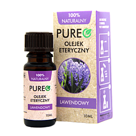 Pureo Naturalny Olejek Eteryczny Lawendowy, Płyn