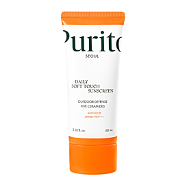 Purito Daily Soft Touch Sunscreen Codzienny krem do opalania z ceramidami SPF 50+ PA++++, 60 ml