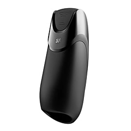 Satisfyer Massaggiatore Men Vibration Connect App+ Black Gadget Erotico