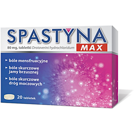 Spastyna Max 80 Mg, 20 Tabletek