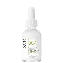 SVR Sebiaclear Ampoule Flash, Serum wygładzające z kwasem azelainowym 