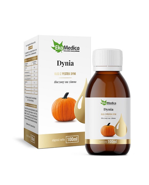 Ekamedica Olej z Pestek Dyni 100%, 100 ml