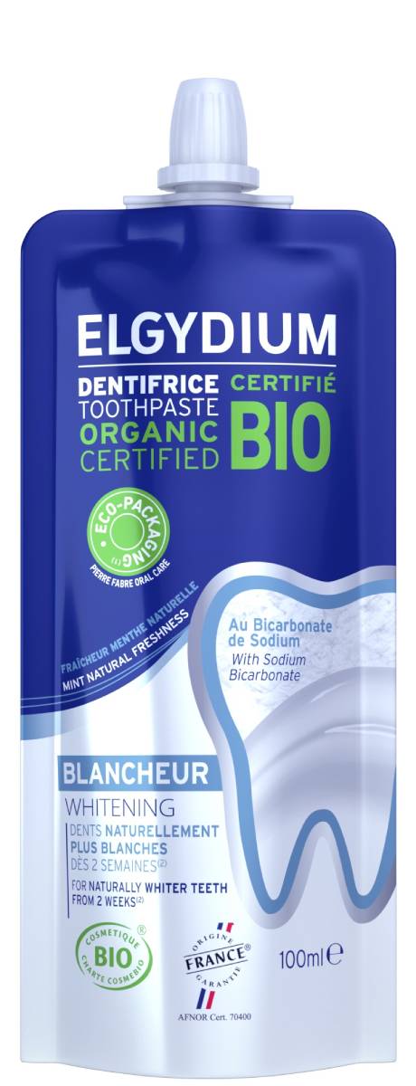 Elgydium BIO Dentifricio Sbiancante Doypack 100 ml 100 ml