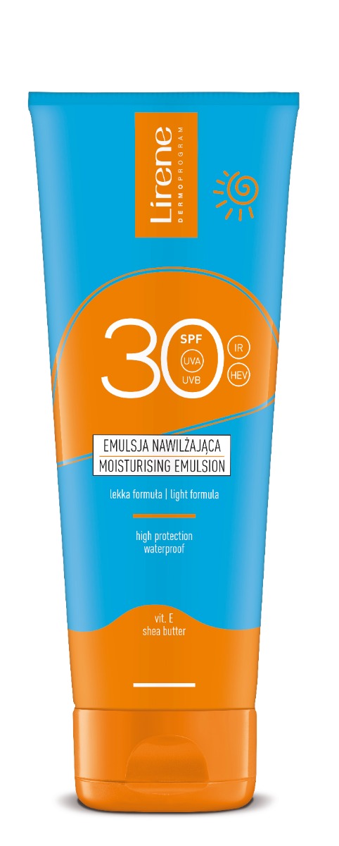 Lirene Sun Emulsja nawilżająca SPF 30, 120 ml