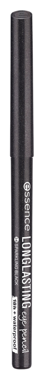 Essence Long Lasting Eye Pencil Matita Occhi, 34 0.3 g Sparkling Black