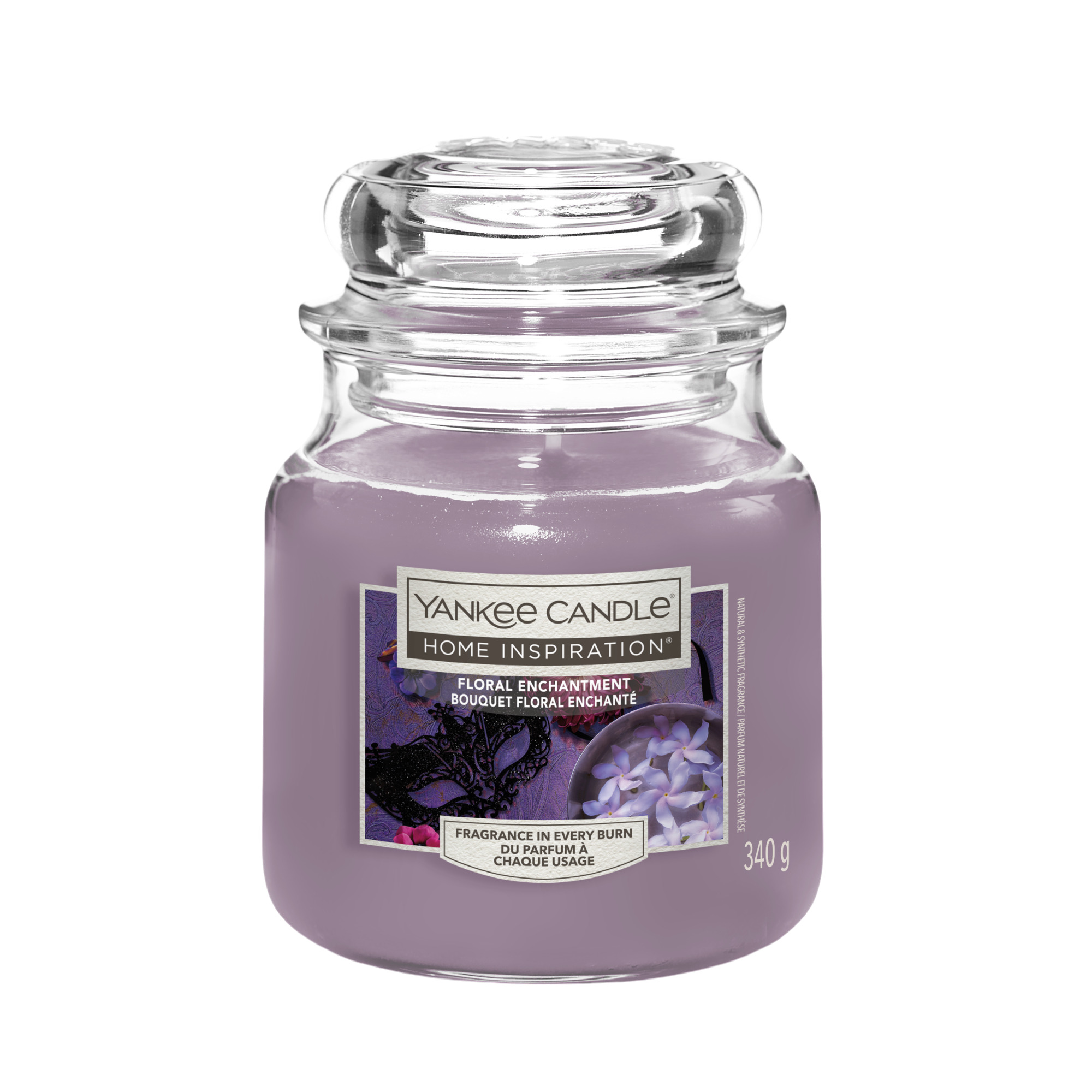 Yankee Candle Candela Home Inspiration Incanto Floreale, 340 g