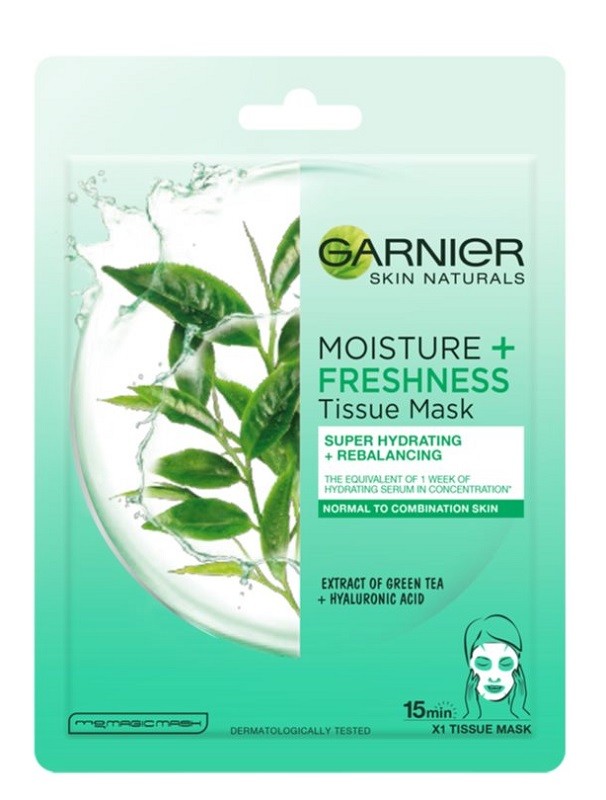 Garnier Skin Naturals Moisture Bomb Matująca maska w płachcie 
