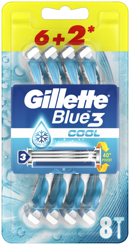 Gillette Blue3 Ice Maszynka 6+