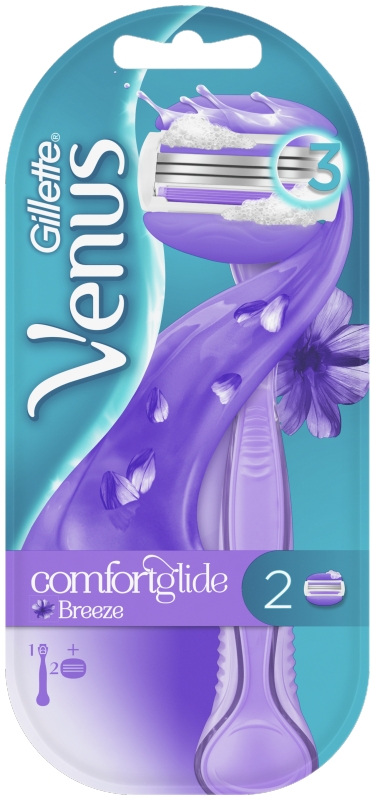 Gillette For Women Venus Breeze Maszynka z 2 Wkładami