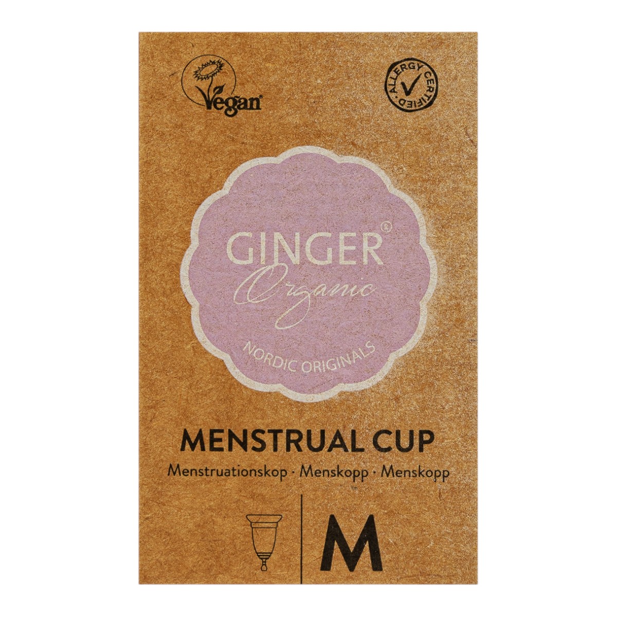 GingerOrganic Kubeczek menstruacyjny, M