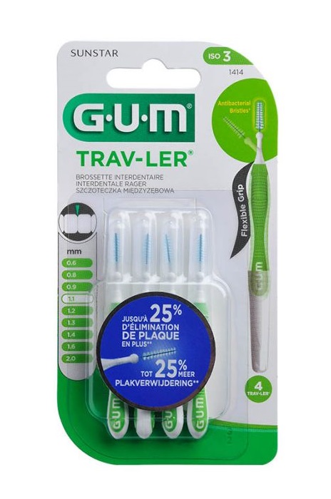Gum Trav-Ler Spazzolino Interdentale 1,1 mm