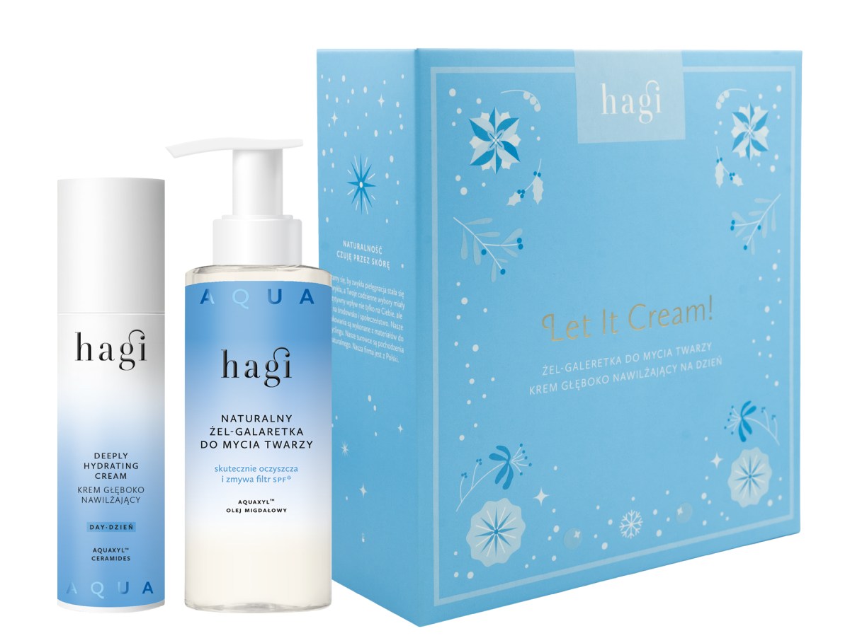 Hagi Let It Cream Zestaw kosmetyków nawilżających do twarzy