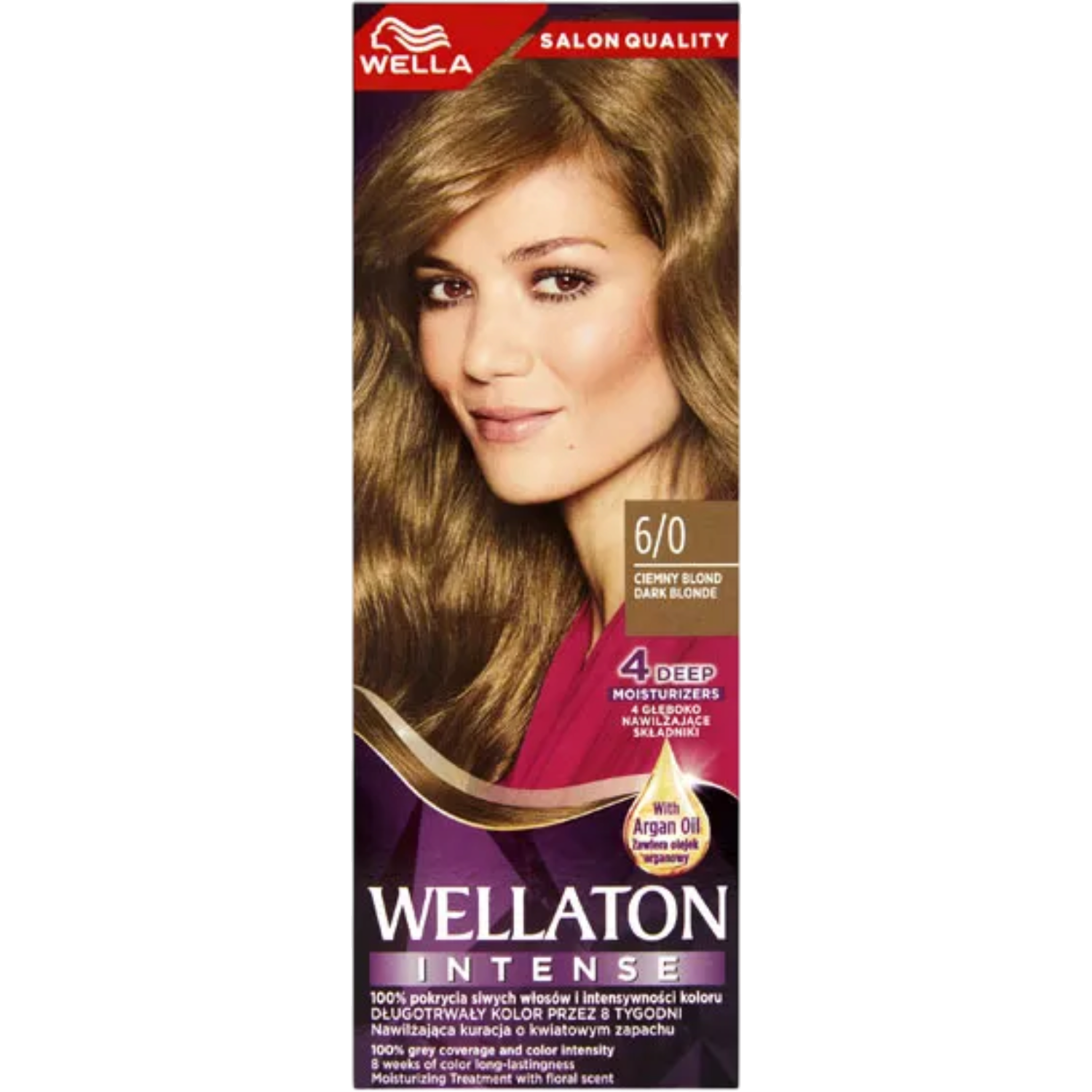 Wellaton by Koleston Farba do włosów, 6/0 ciemny blond