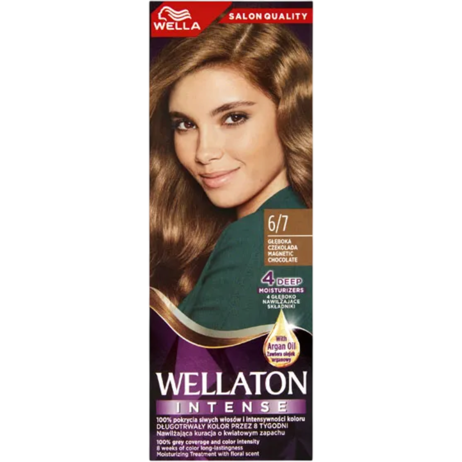 Wellaton by Koleston Farba do włosów, 6/7 głęboka czekolada