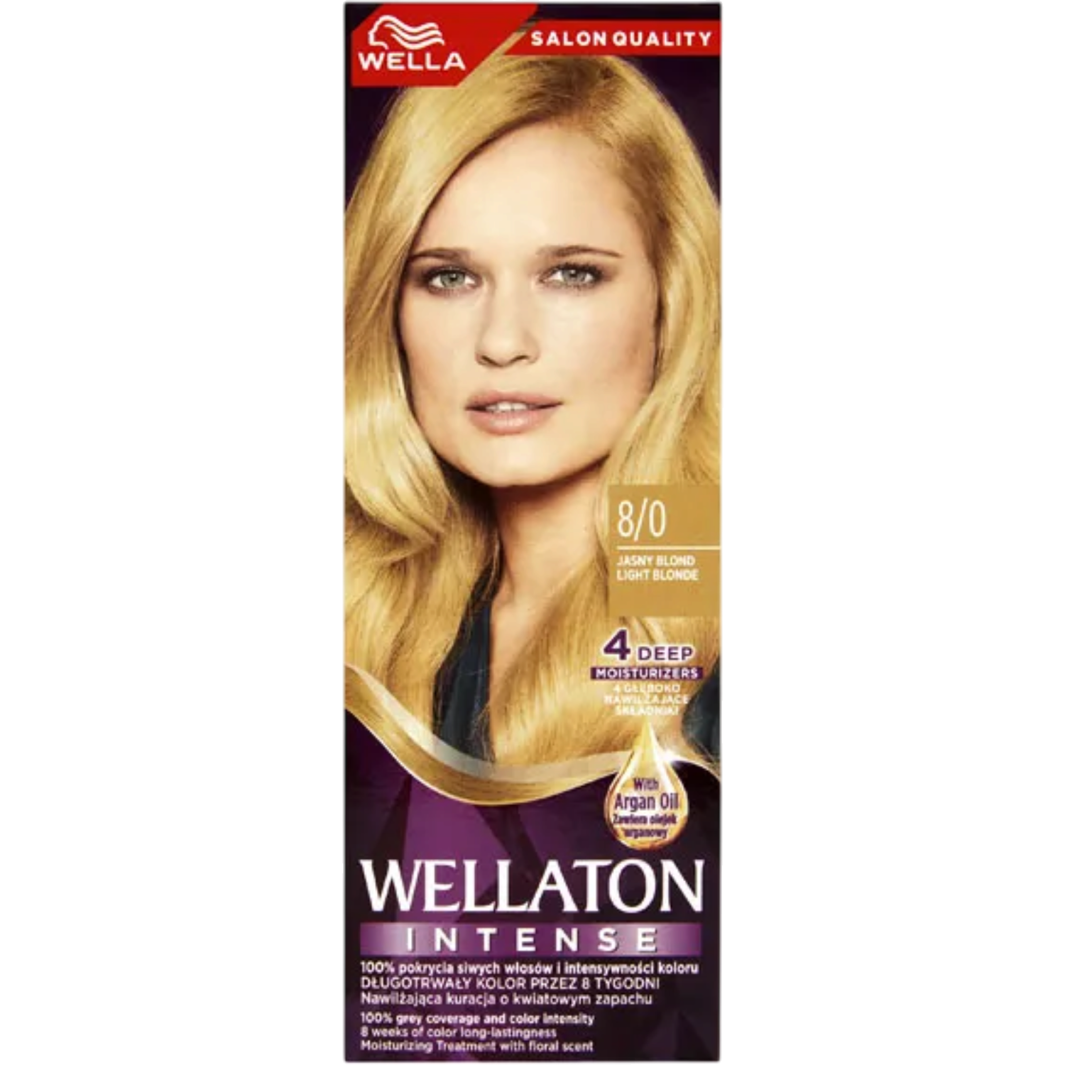 Wellaton by Koleston Farba do włosów, 8/0 jasny blond
