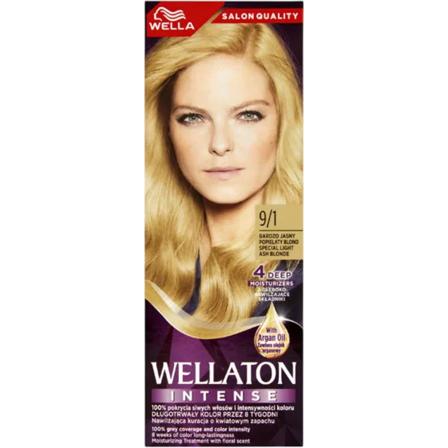 Wellaton by Koleston Farba do włosów, 9/1 bardzo jasny popielaty blond
