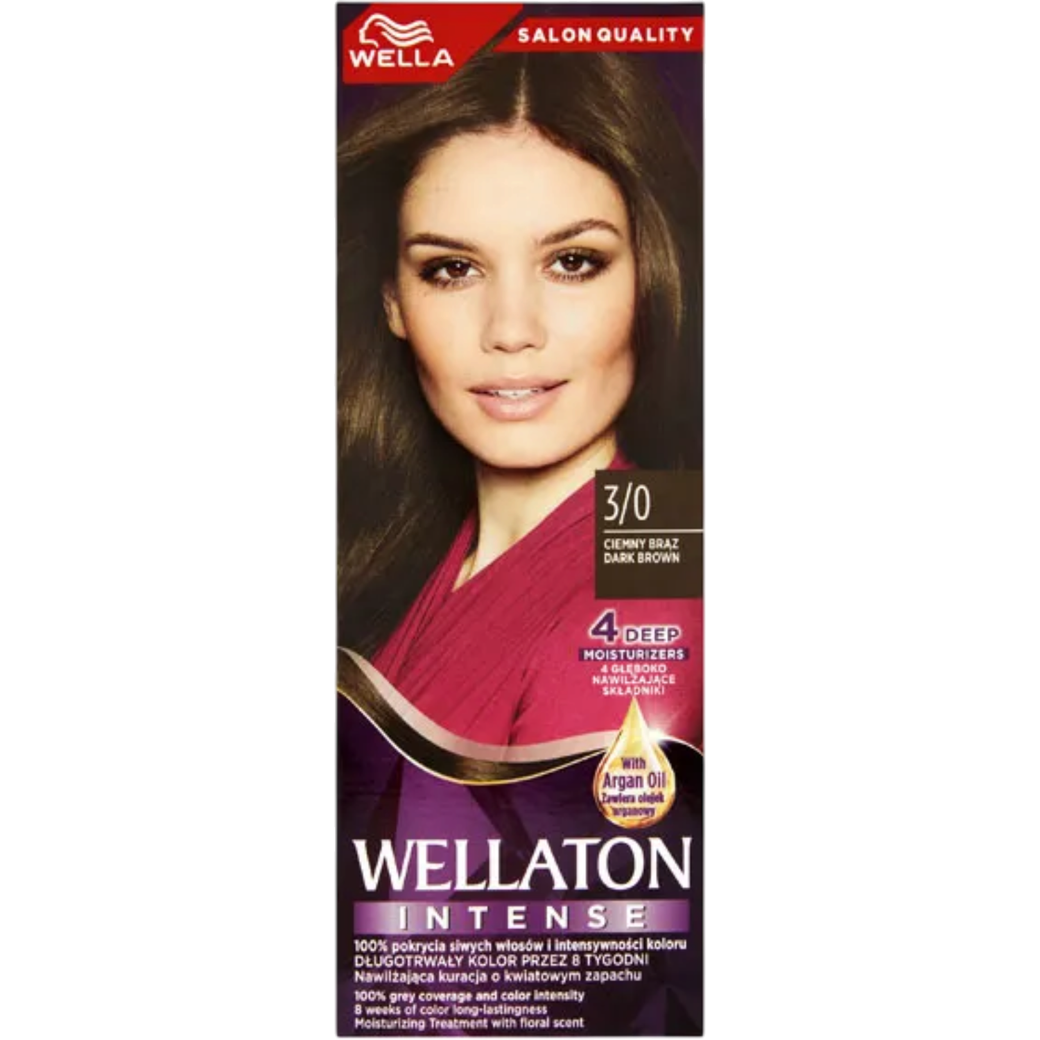 Wellaton by Koleston Farba do włosów, 3/0 brąz
