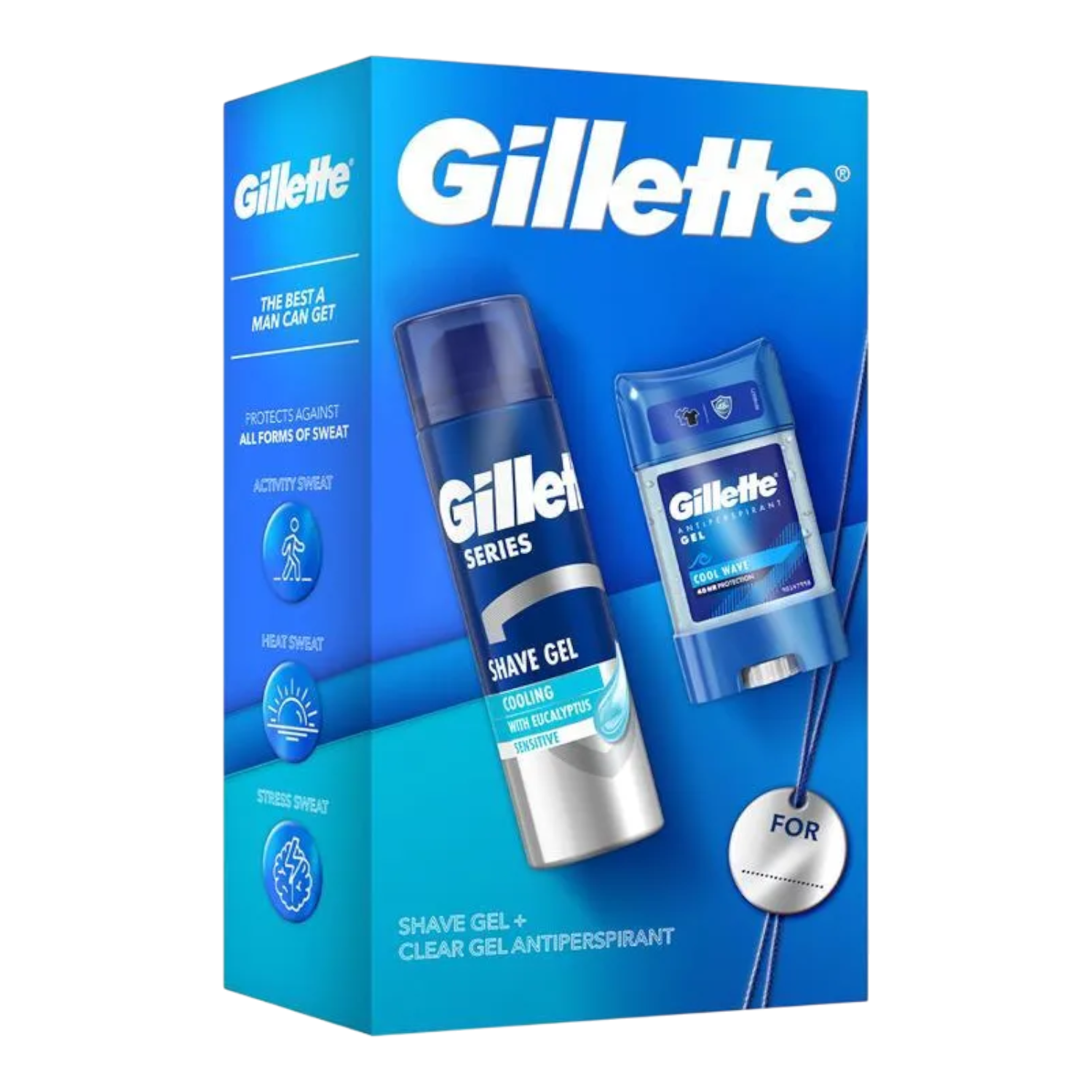 Gillette Zestaw (pianka Gillette 250 ml + woda a/s Arctic Ice 100 ml)