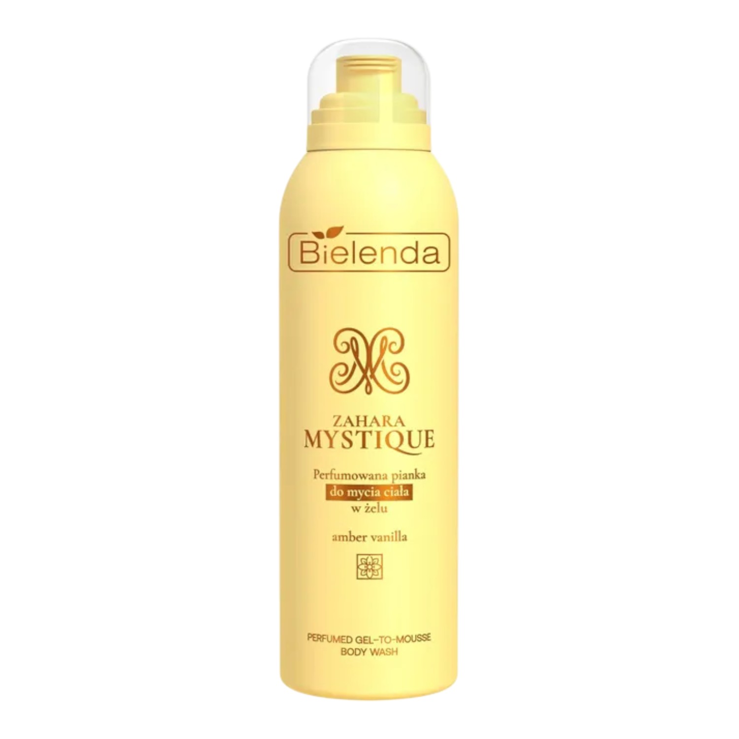 Bielenda Zahara Mystique Perfumowana Pianka do mycia ciała w żelu, Amber Vanilla
