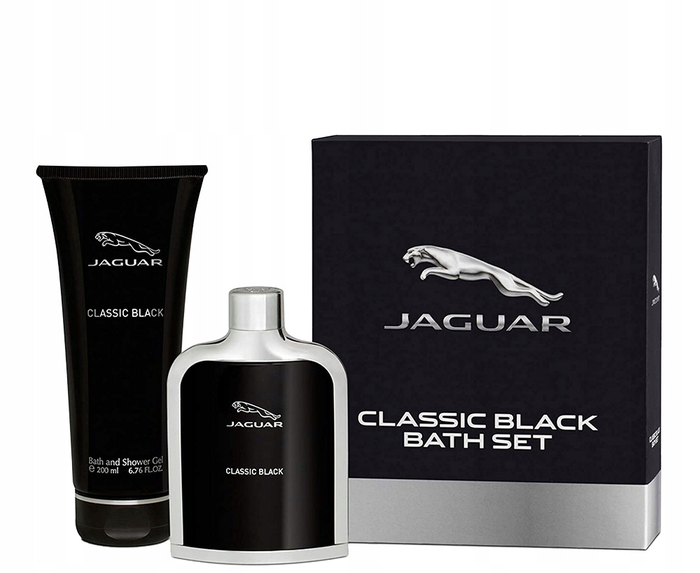 Jaguar Classic Black Zestaw upominkowy dla mężczyzn