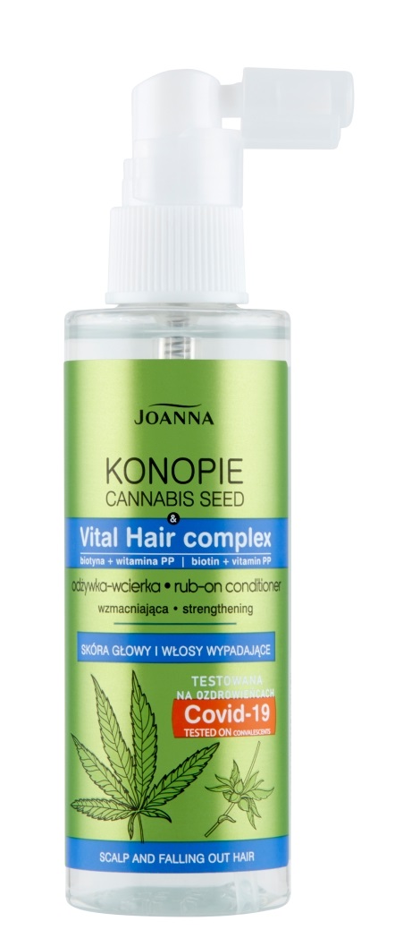 Joanna Konopie Lozione-Rinforzante Per Capelli Grassi 100 Ml