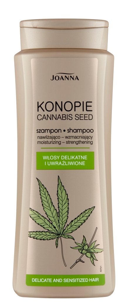 Joanna Konopie Shampoo Idratante e Rinforzante per Capelli 400 ml