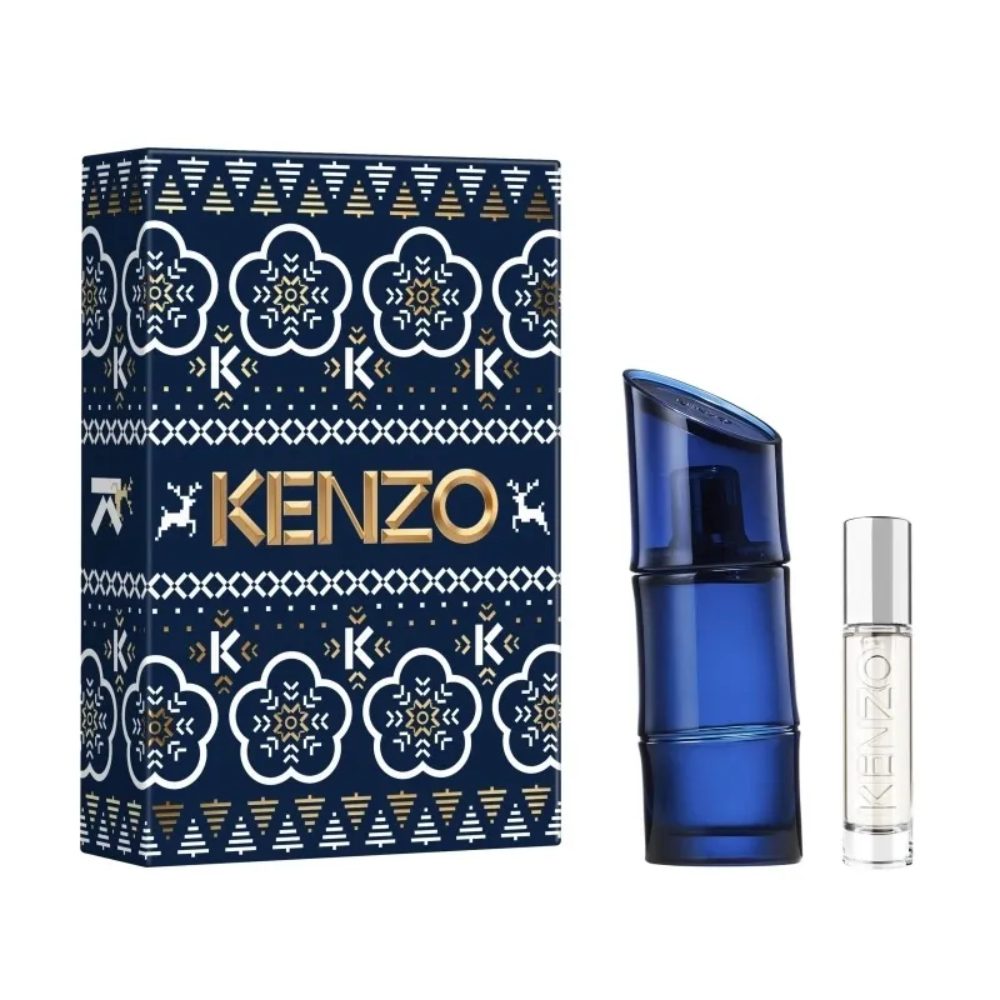 Kenzo Homme Intense Zestaw: woda toaletowa + woda toaletowa travel size