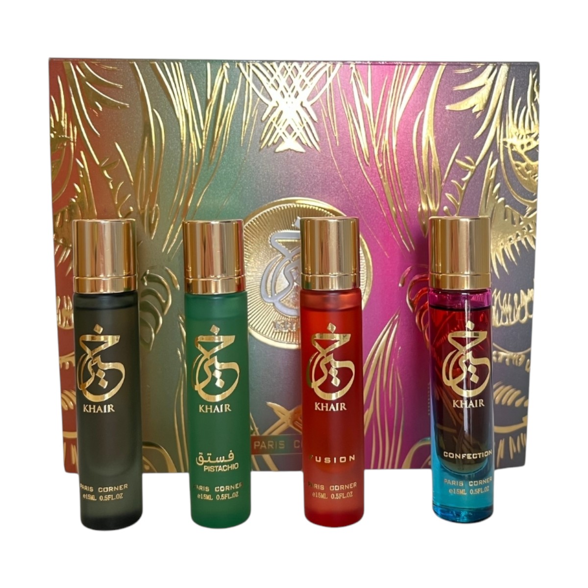 Paris Corner Khair Zestaw miniatur wód perfumowanych, 4x 15 ml