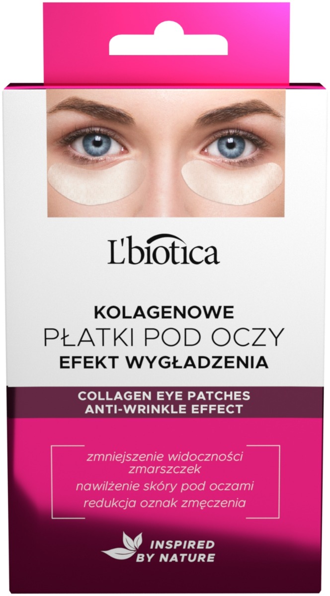 L’biotica Kolagenowe Płatki Pod Oczy