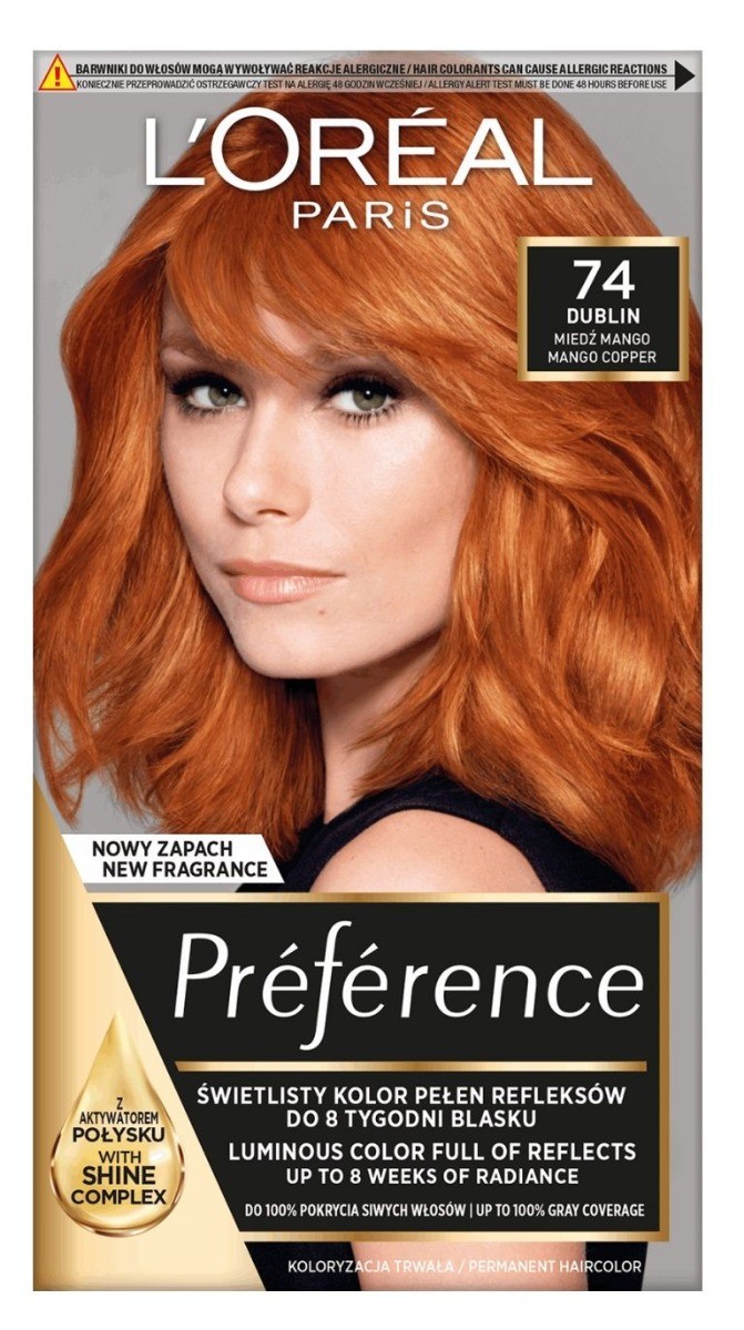 L’oréal Feria Preference Tinta Per Capelli 74