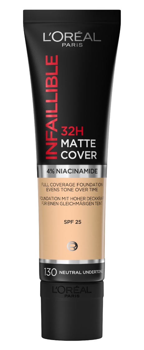 L'Oréal Paris Infaillible 24H Matt Cover Podkład 130 True Beige True Beige/Neutral Undertone