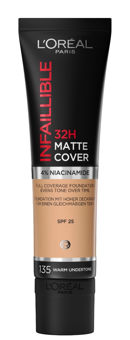 L'Oréal Paris Infaillible 24H Matt Cover Podkład 135 Radiant Vanilla Radiant Vanilla/Warm Undertone