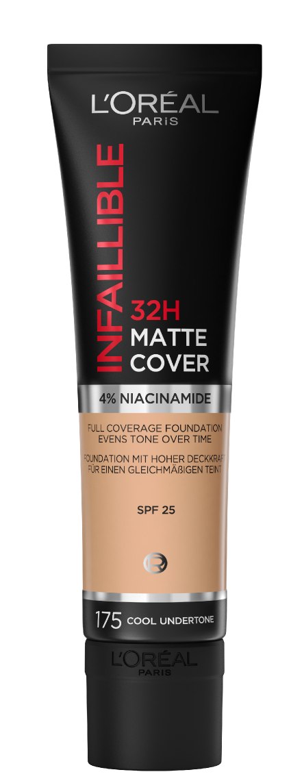 L'Oréal Paris Infaillible 24H Matt Cover Podkład 175 Sand  Sand/Cool Undertone