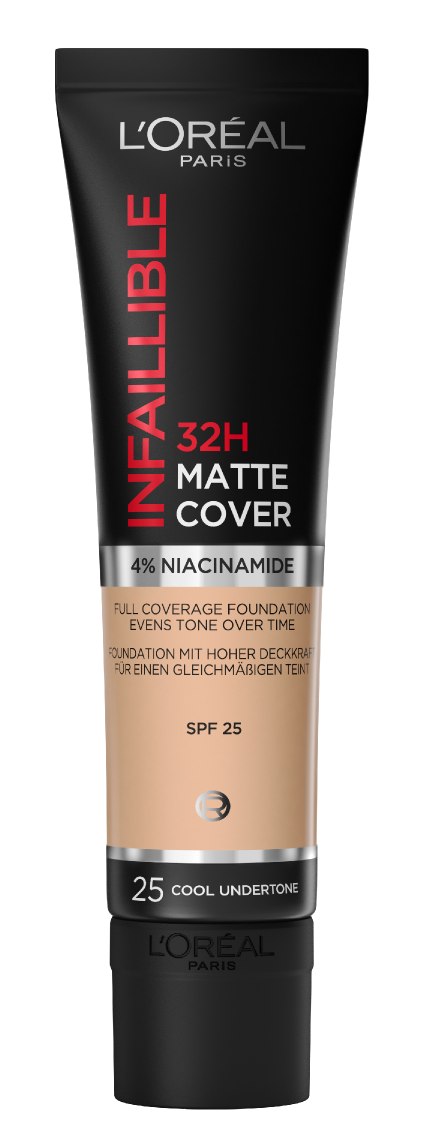 L'Oréal Paris Infaillible 24H Matt Cover Podkład 25 Rose Ivory Rose Ivory/Cool Undertone