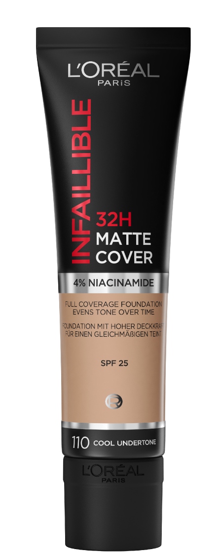 L'Oréal Paris Infaillible 24H Matt Cover Podkład 110 Rose Vanilla Rose Vanilla/Cool Undertone