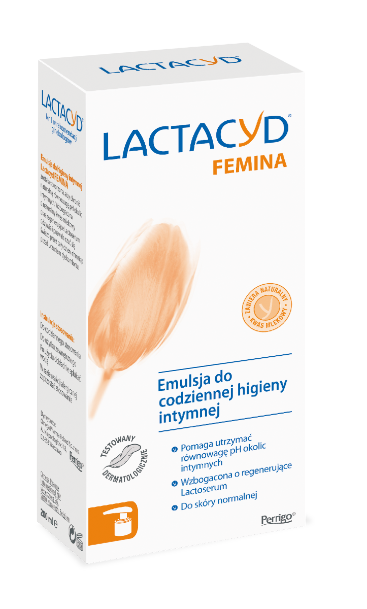 Lactacyd Femina Emulsja do Higieny Intymnej