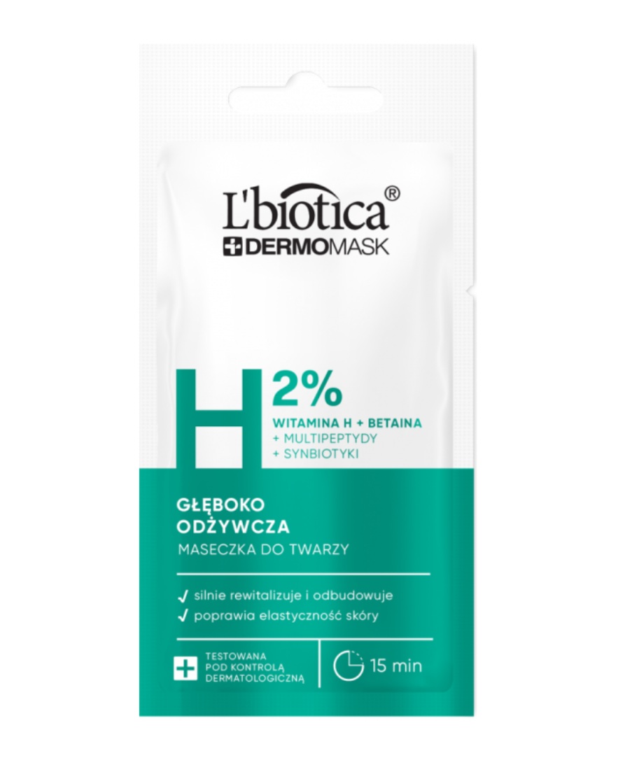 L’biotica Dermomask Maschera Nutriente con Vitamina H