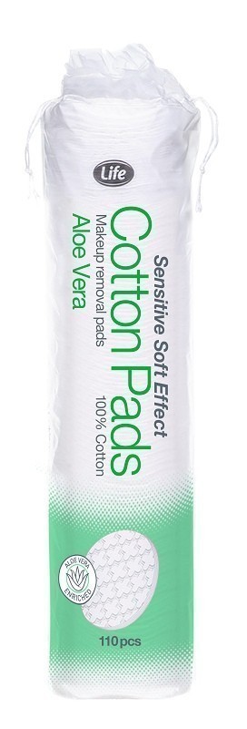 Life Płatki Kosmetyczne Aloe Vera