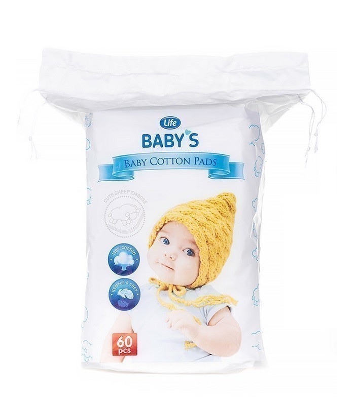 Life Baby Płatki kosmetyczne dla niemowląt