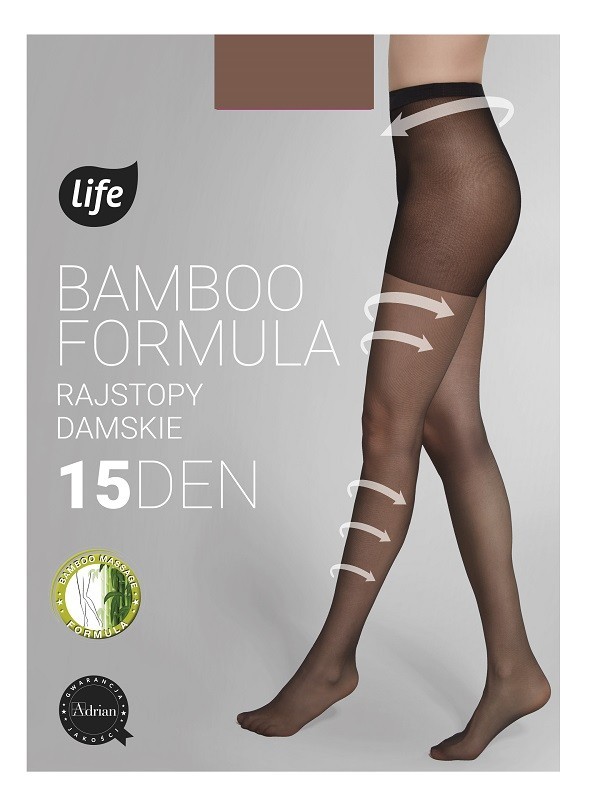 Life Rajstopy damskie Bambus Formuła 15 Den Playa