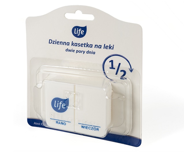 Life Cofanetto 2 momenti della giornata cassetta per medicinali