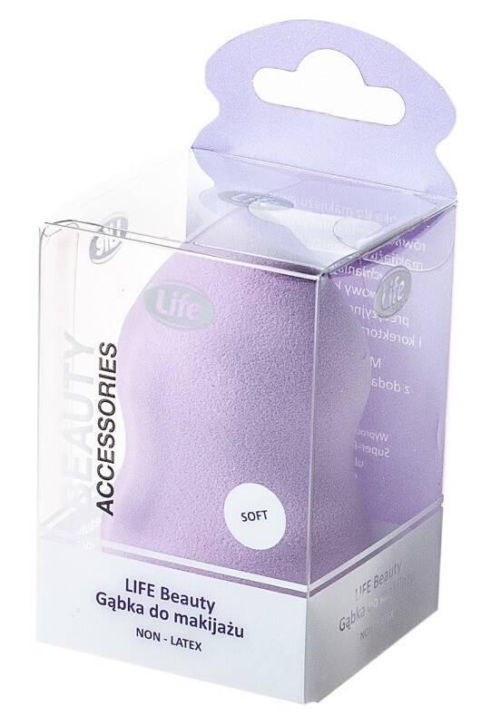Life Gąbeczka kosmetyczna NoN-LAtEX dzwon
