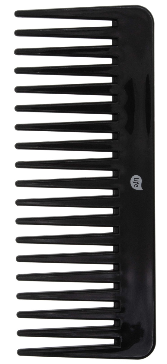 Life Grzebień do Rozczesywania Włosów Czarny