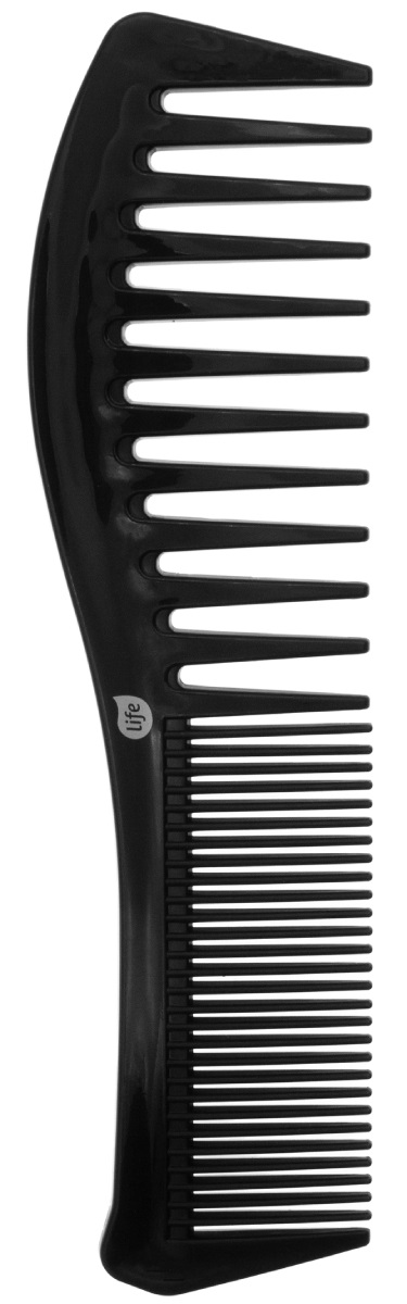 Life Grzebień do Stylizacji Włosów Fala Czarny