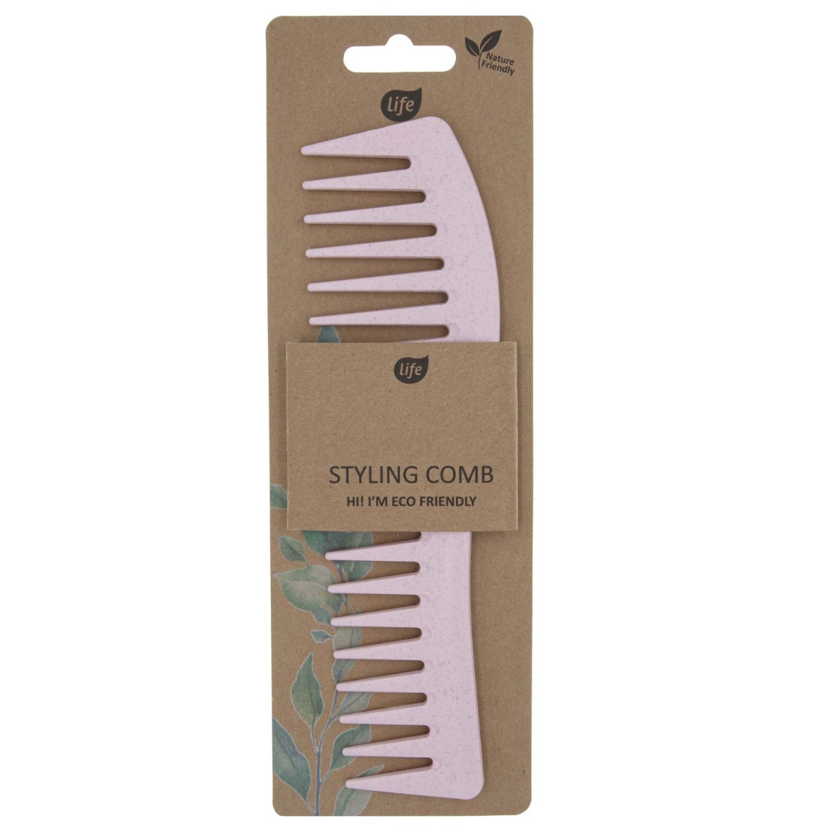 Life Grzebień do włosów BIOFala Róż