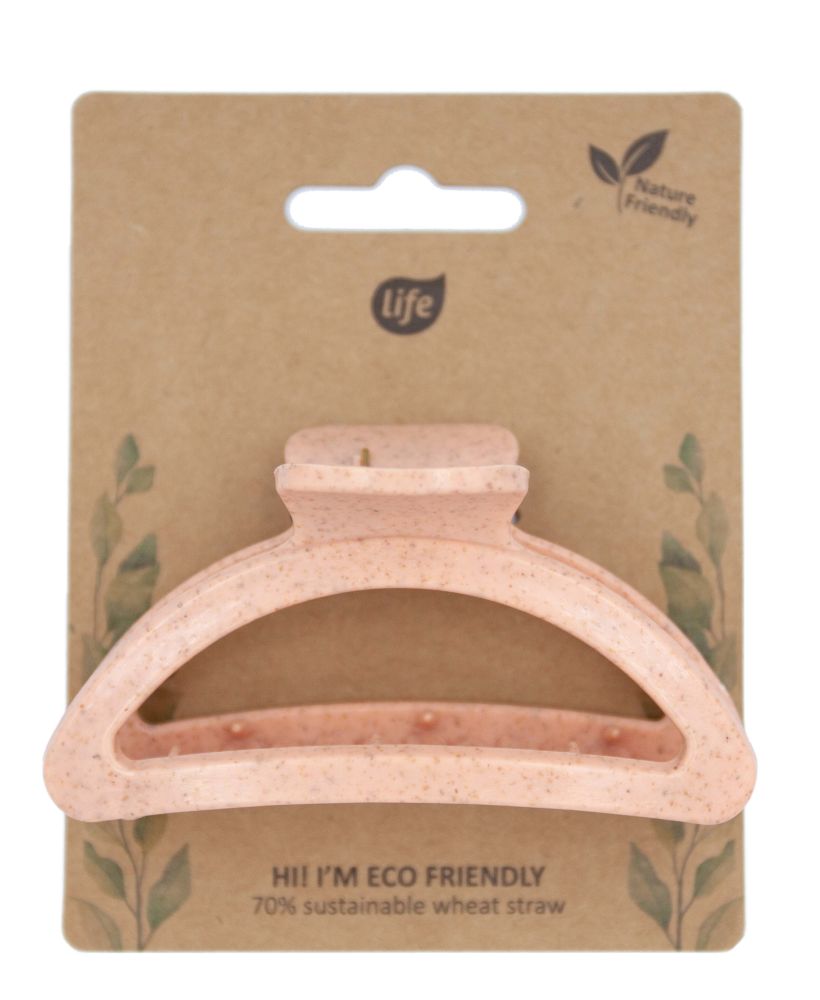 Life Klamra do włosów BIORóżowa M